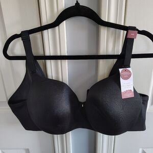 Cacique Lightly Lined Balconette Bra Sz 44D